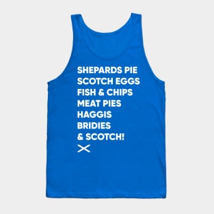 Highland Games Foods Tank Top